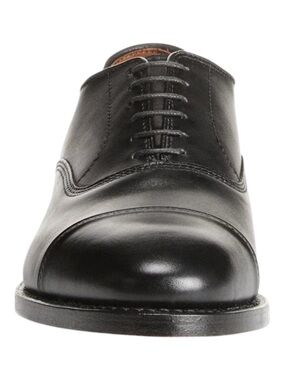 Allen Edmonds Park Avenue Cap-Toe Black Leather Dress Oxfords | size 10.5 D